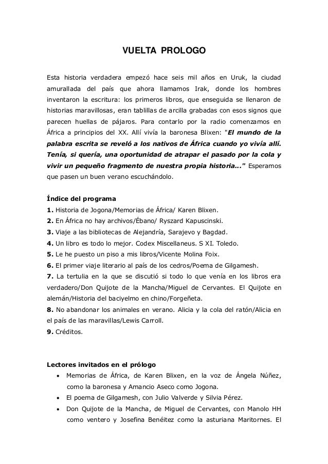 Menú de navegación